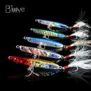 Minnow Metal Hard Bait With Triple Hook