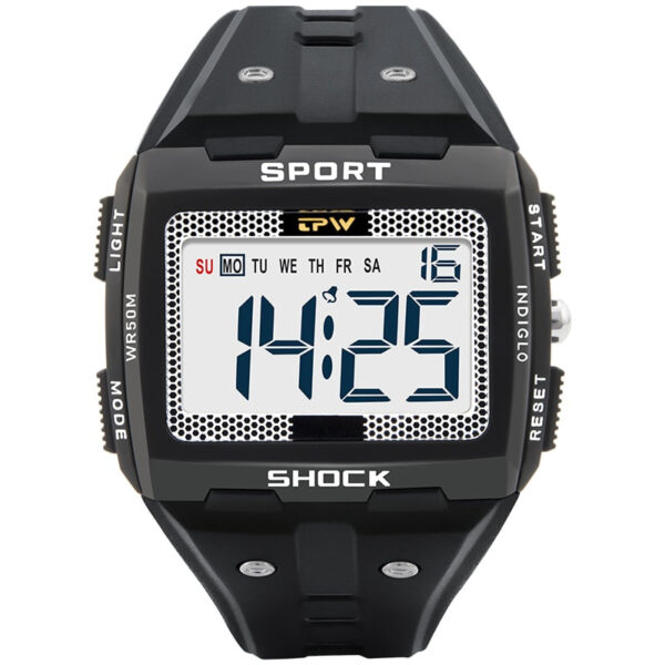 Digital Outdoor Sport Watch Big Numbers Easy to Read - Image 12