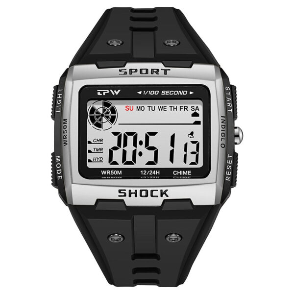 Digital Outdoor Sport Watch Big Numbers Easy to Read - Image 5