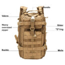 Men Army Military Tactical Backpack