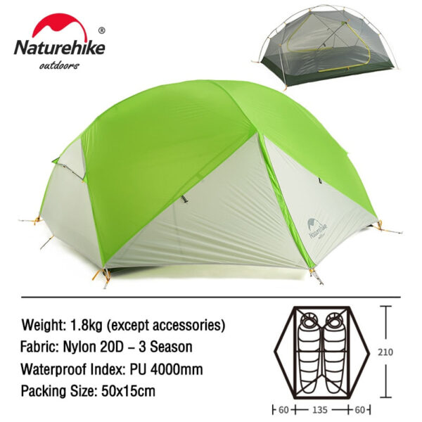 Ultralight Travel Tent - Image 2