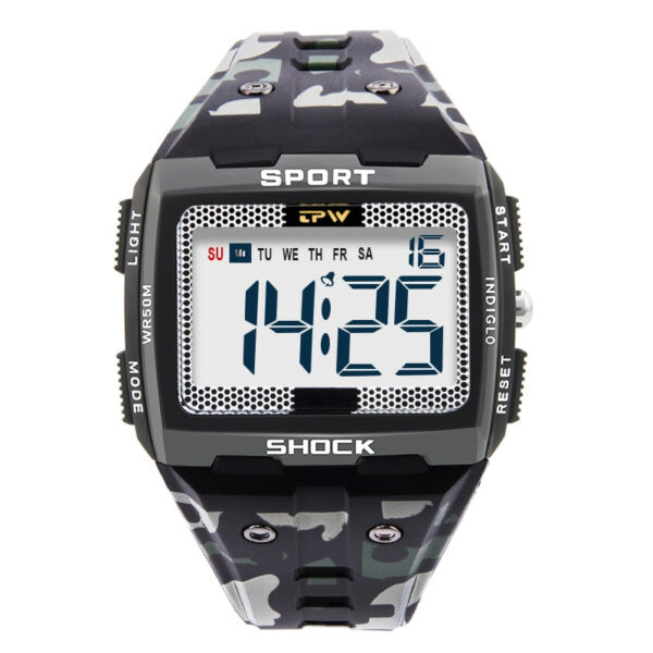 Digital Outdoor Sport Watch Big Numbers Easy to Read - Image 4