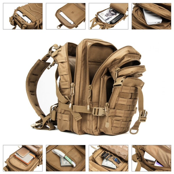 Men Army Military Tactical Backpack - Image 15