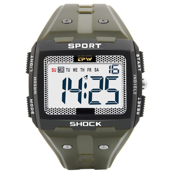 Digital Outdoor Sport Watch Big Numbers Easy to Read - Image 2