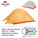 Ultralight 20D Nylon Camping Tent