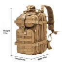 Men Army Military Tactical Backpack